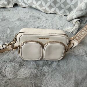 Michael Kors Cream Crossbody Bag